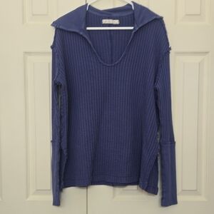 We The Free Indigo Knit Top